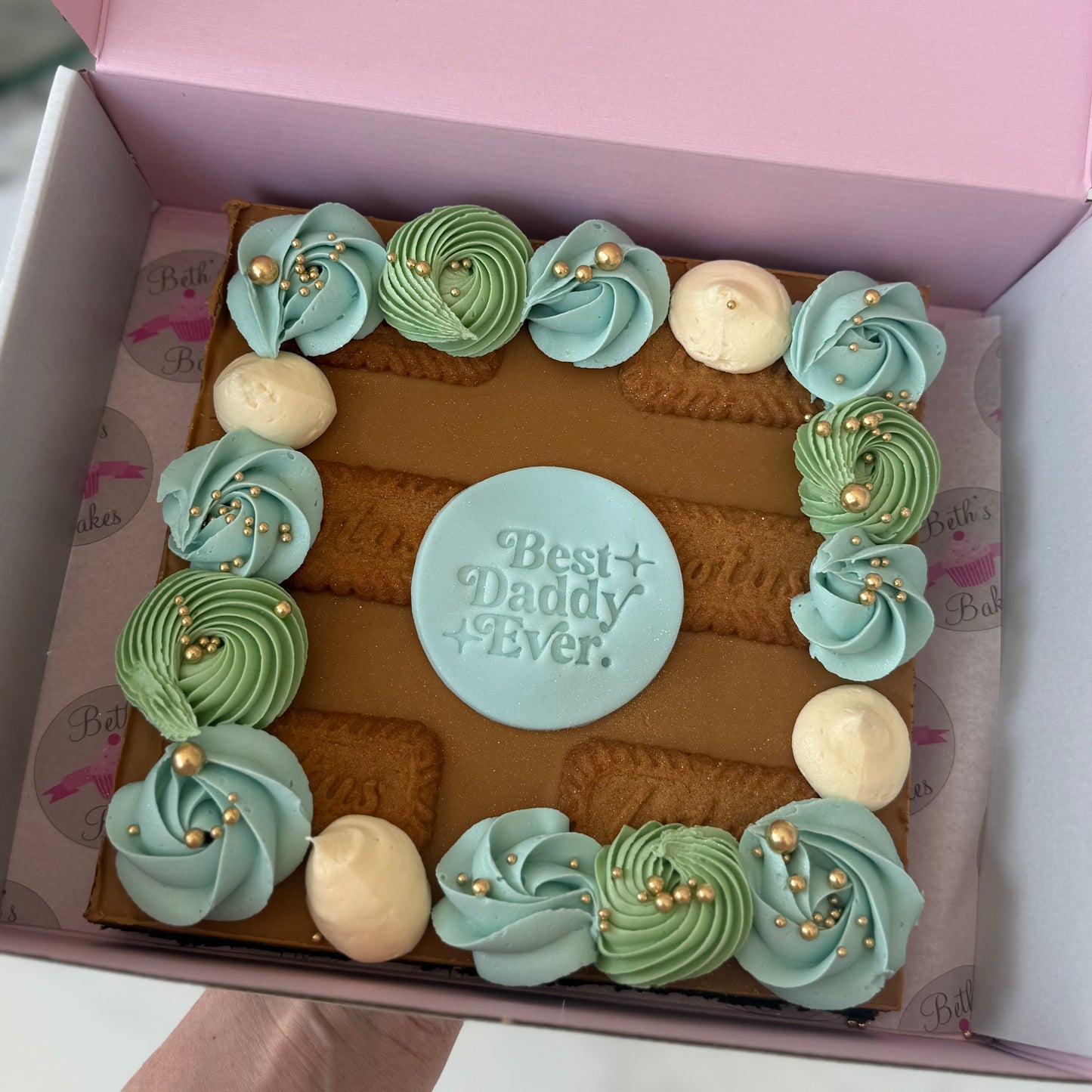 Father’s Day Brownie Slab