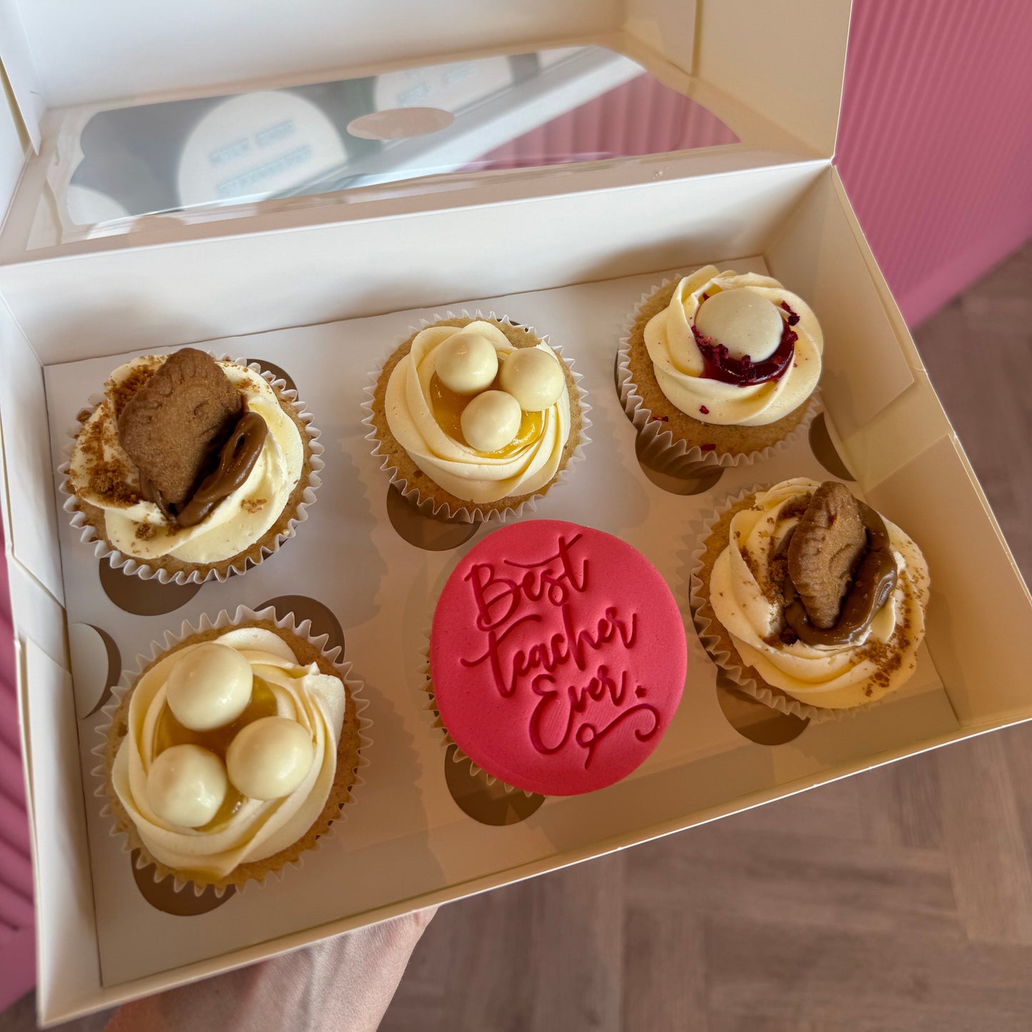 BEST TEACHER Cupcakes COLLECTION OPTION