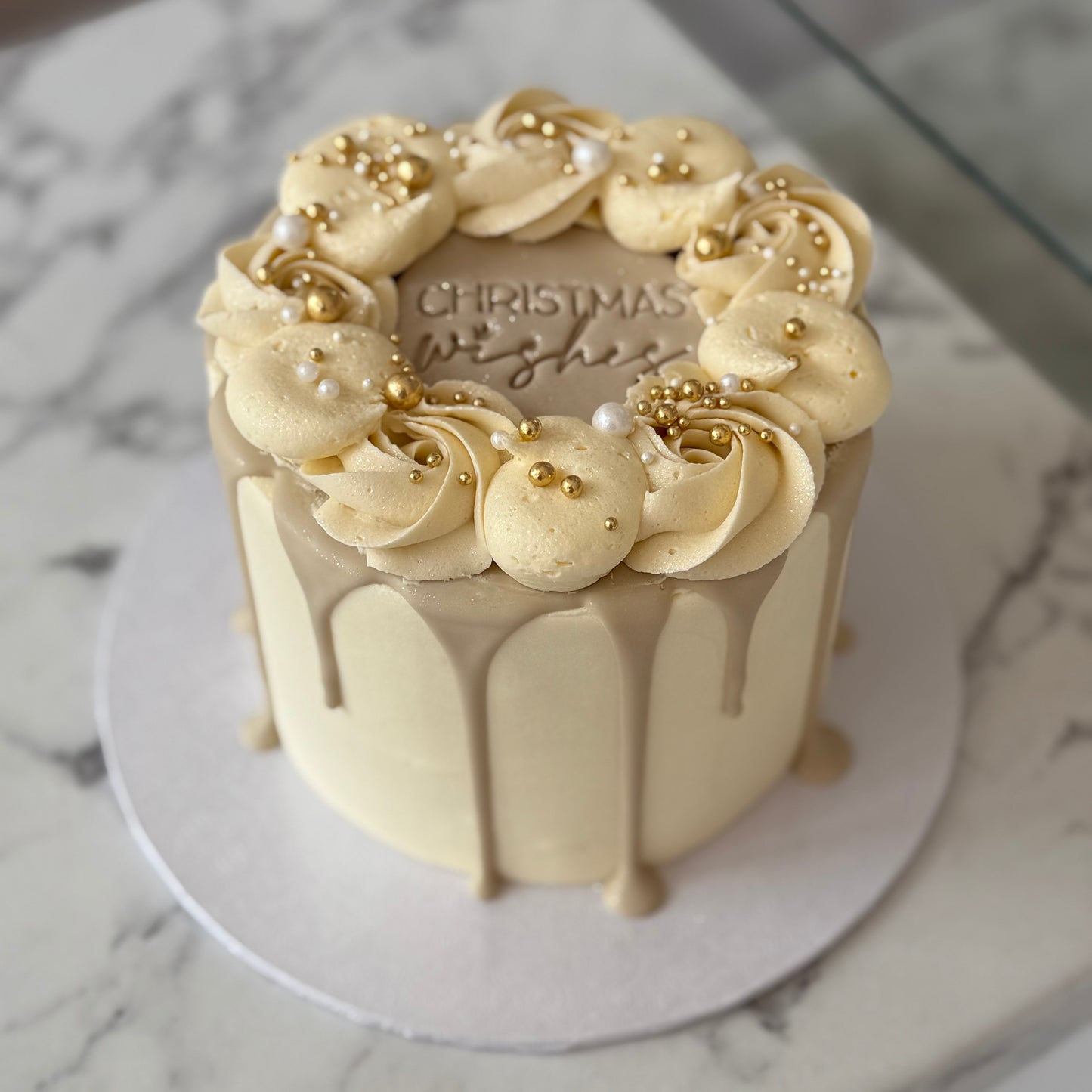 GLUTEN FREE Christmas 5’’ Drip Cake