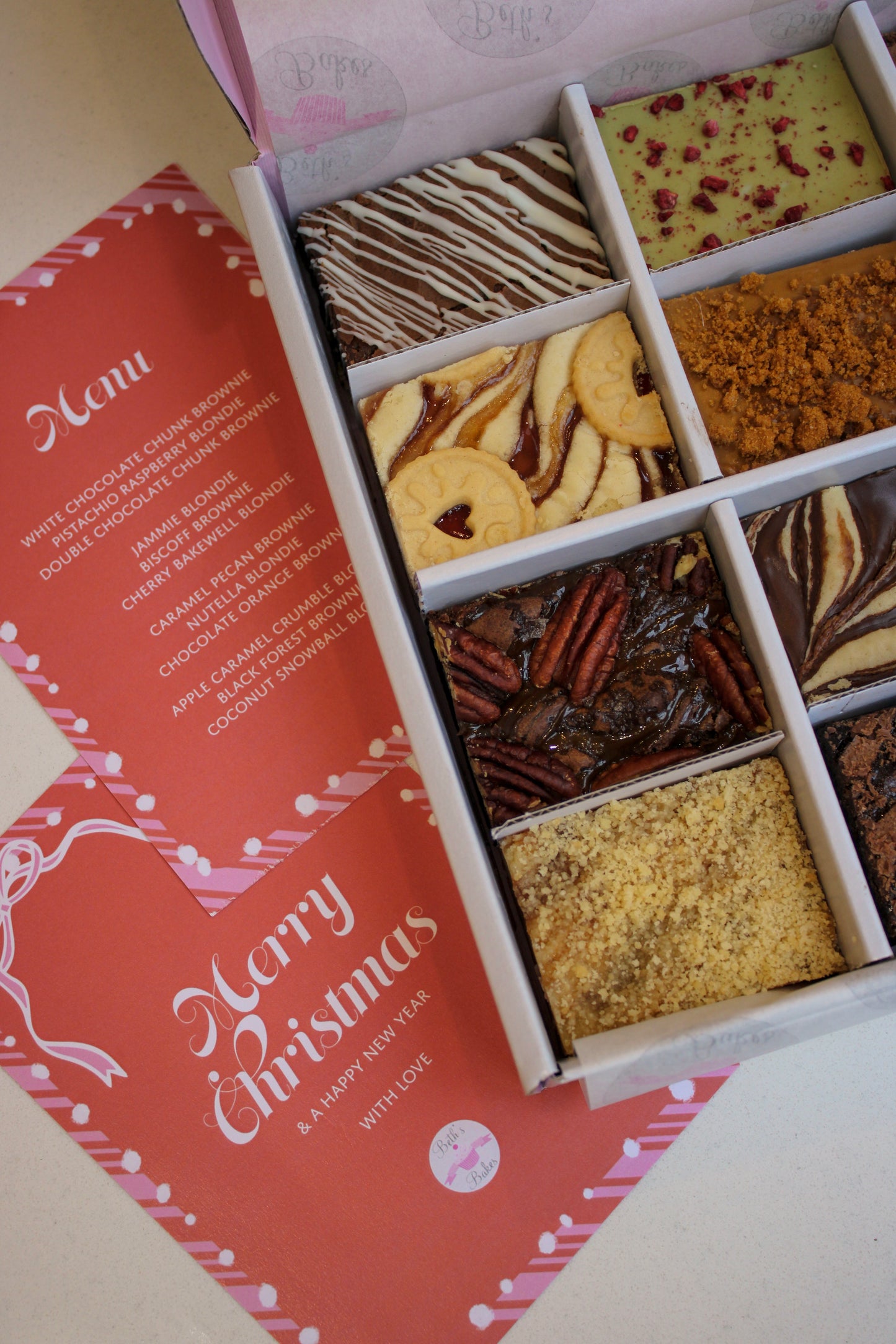 Ultimate Christmas Blondie Brownie Variety Box (COLLECTION ONLY)